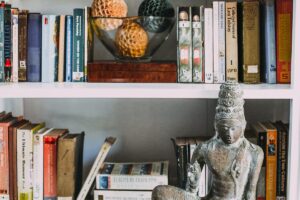 Staub auf dem Bücherregal · clever entfernen ohne Aufwand